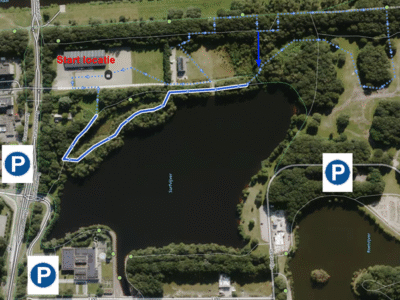 Parcours overzicht Lidocross